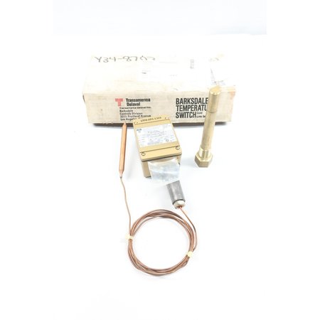 BARKSDALE Remote Bulb & Capillary Temperature Switch MT1H-H154